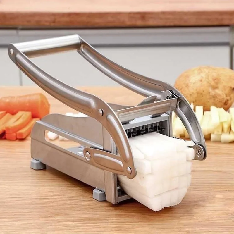 

Vegetable Fruit Slice Home Potato Tomato Food Dicer Stainless Steel Manual Cutting Machine Kitchen Gadgets Vegetable Fruit Tools