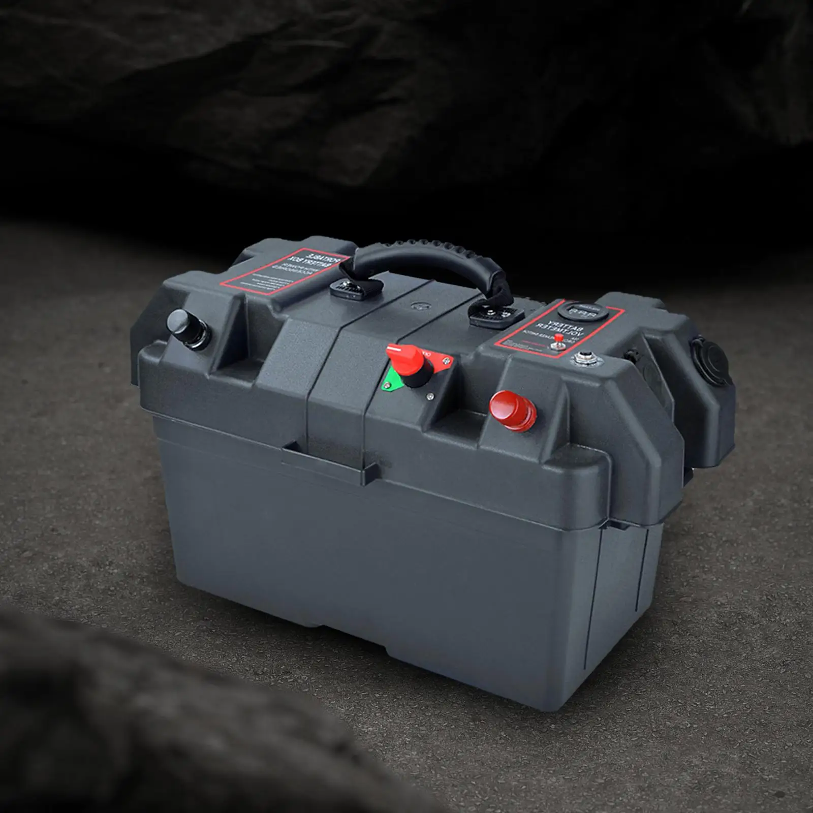 Outdoor Battery Tray Cases Battery Box Multifunctional Power Center Station