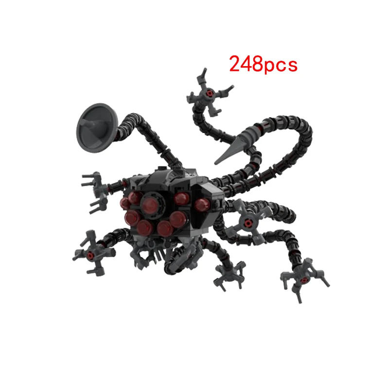 Blocchi di costruzione assemblati spot MOC-91374 33880 33965 129026 giocattoli puzzle, film classici di fantascienza, mostri, polpi