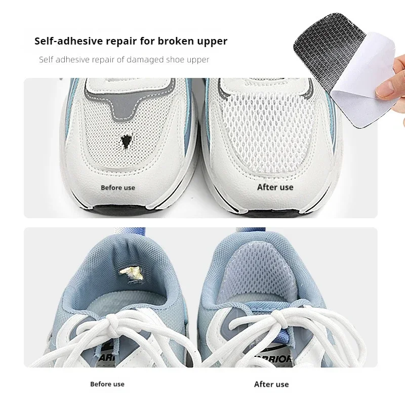 NEW Pads Patch Sneakers Mesh Sports Shoes Patches Tennis Shoe Heel Protector Adhesive Patch Repair Shoes Heel Foot Care Products