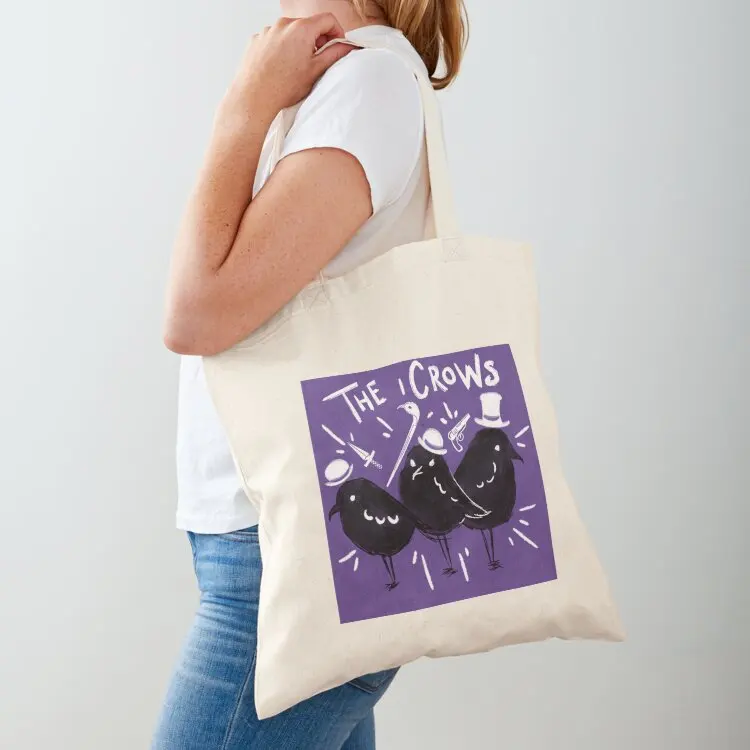 

Сумка-шоппер The Crows, милая персонализированная большая сумка-тележка для покупок