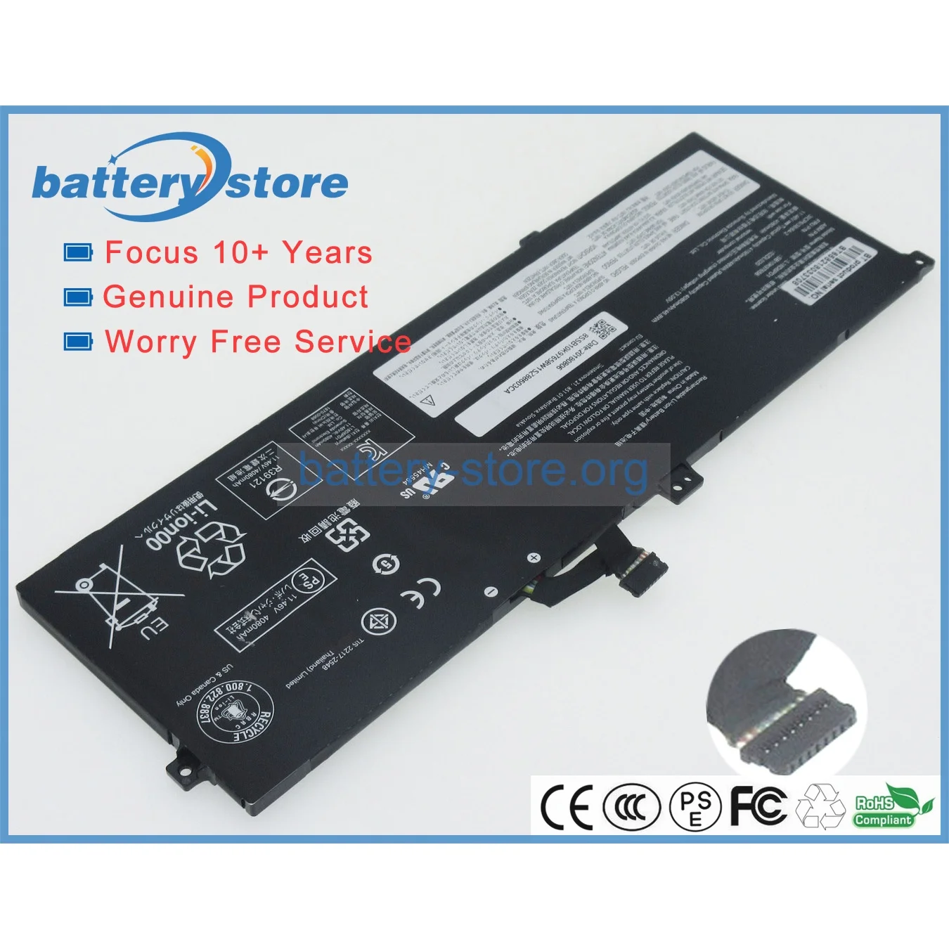 Genuine batteries for SB10W51941,L18M6PD1,02DL019,SB10K97655,L18C6PD1,SB10K97656,L18D6PD1,5B10W13925,5B10W13923,11.46V,4 cell