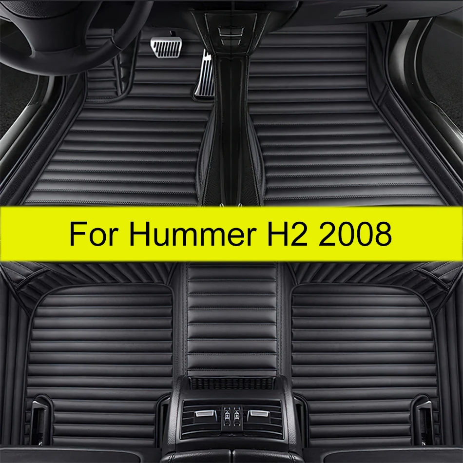 

Автомобильные коврики для Hummer H2 2008, изготовленные на заказ автомобильные подушечки для ног, автомобильный ковер, аксессуары для интерьера