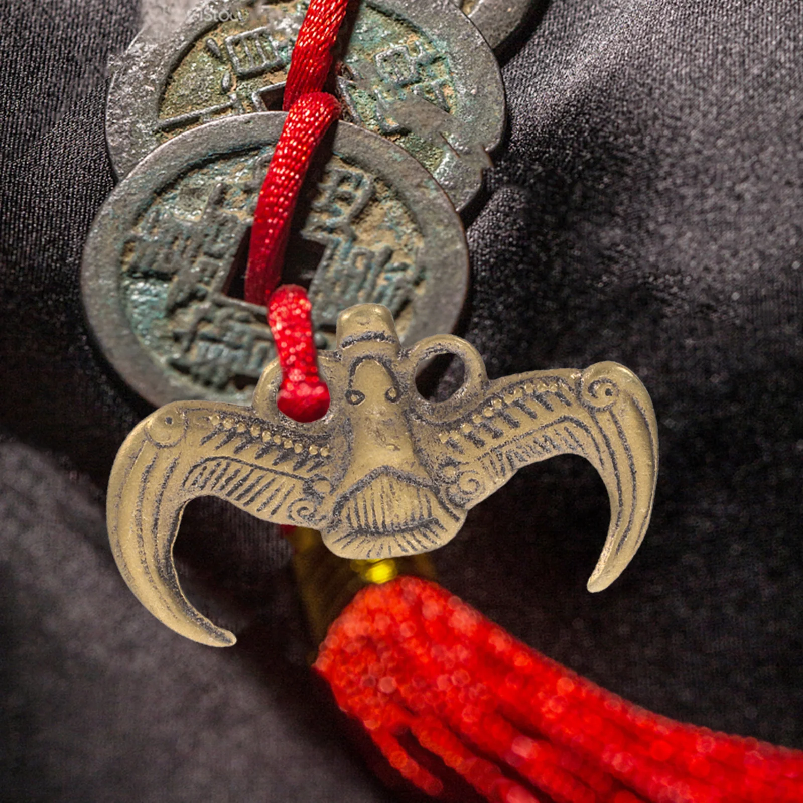 مجوهرات النحاس الخفافيش المال الفضة مطلي سحر قلادة قلادة الزخرفية