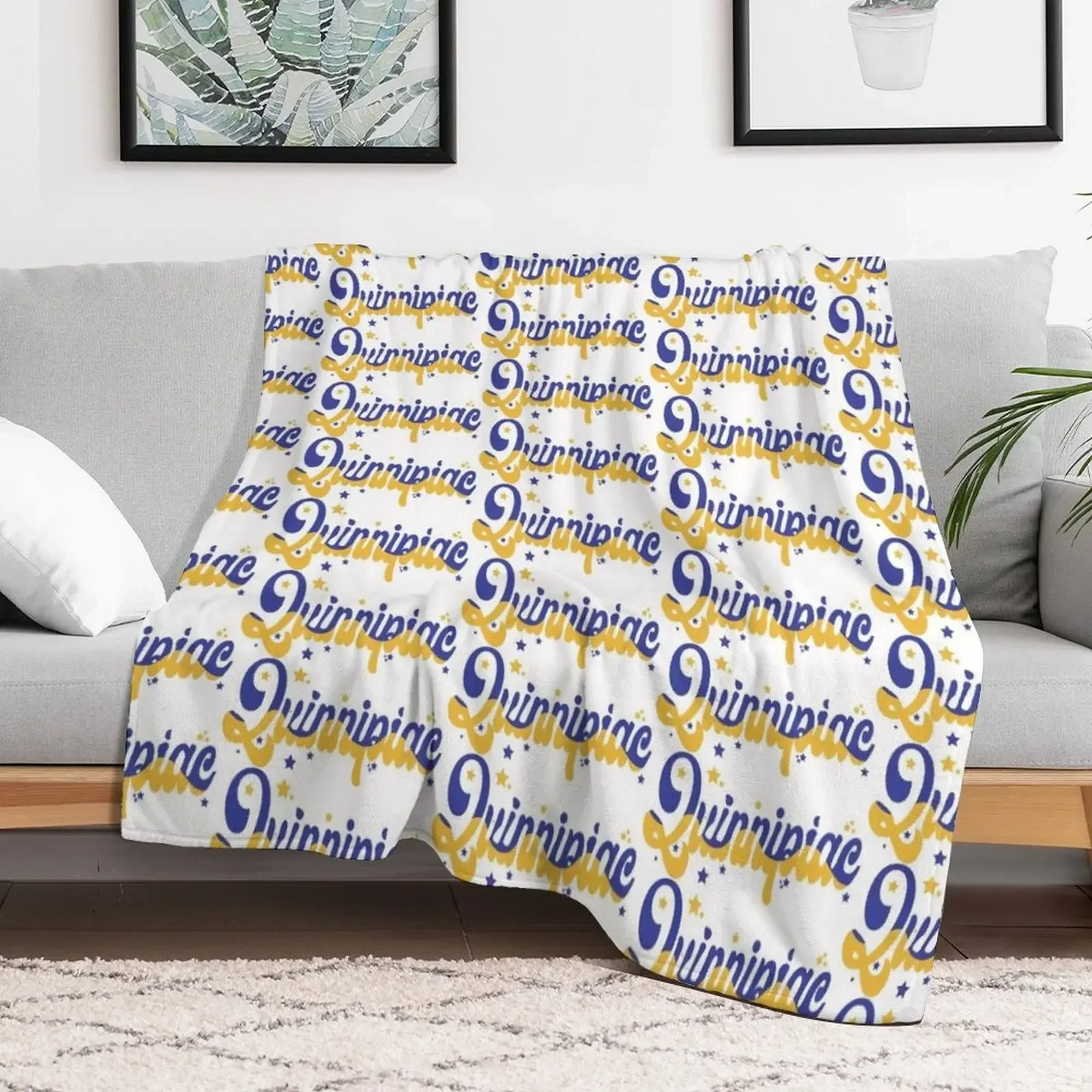 

Quinnipiac Throw Blanket Single Beach Luxury Thicken Blankets