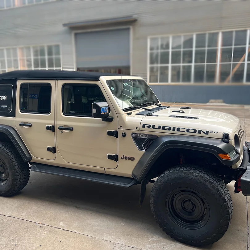 Precut 20th Anniversary Fender Vent Sticker Graphics Wrap Vinyl Blackout Decoration Decal for Jeep Wrangler JL Gladiator