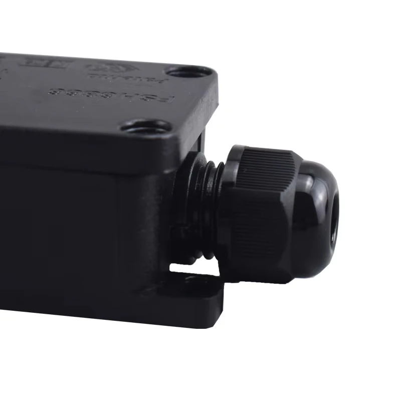 1pc 2 Way Outdoor Waterproof IP66 Electrical Cable Wire Connector Junction Box With Terminal 450V Junction Box for Led Light view 2