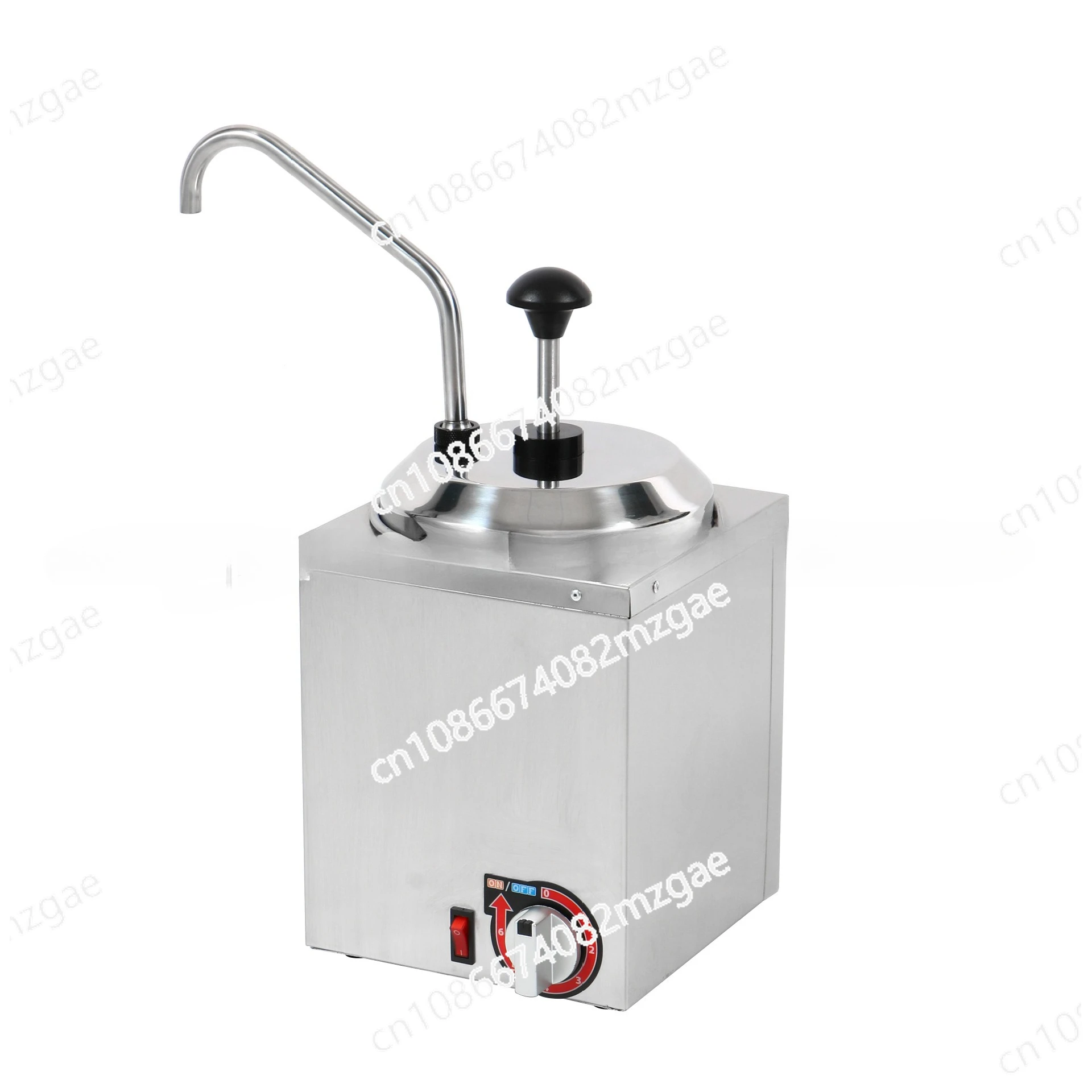 

Электрическая машина для сыра и сыра с одной головкой, квадратный электрический насос для соуса из нержавеющей стали, теплоизоляция, нагрев