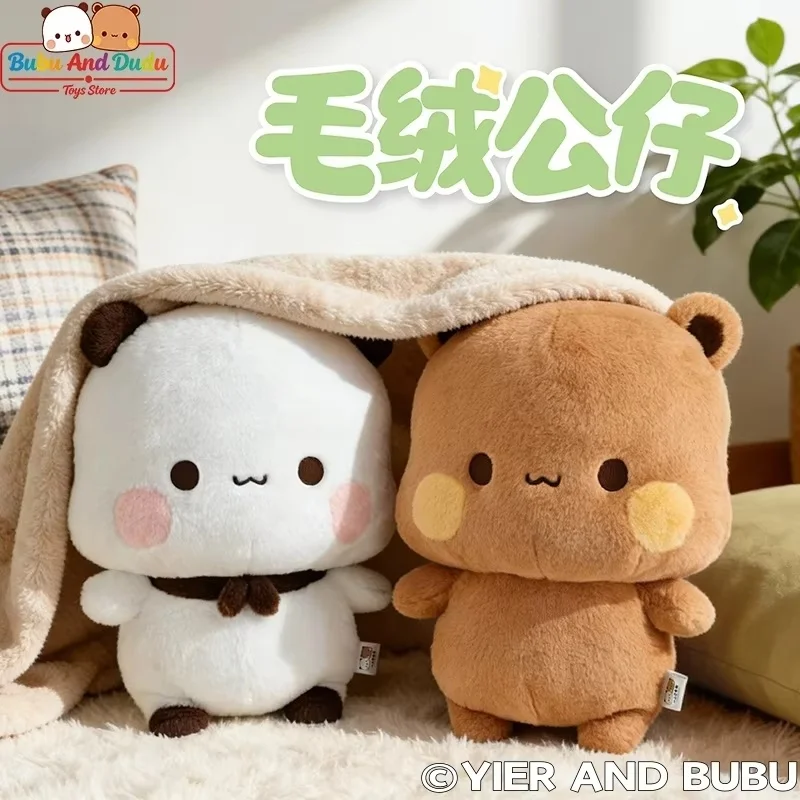 

Новая плюшевая игрушка Панда Бубу и Иер 35 см, 2026 года, официальная оригинальная милая плюшевая кукла Панда Бубу и Дуду, популярная аниме-игрушка, подарок на день рождения