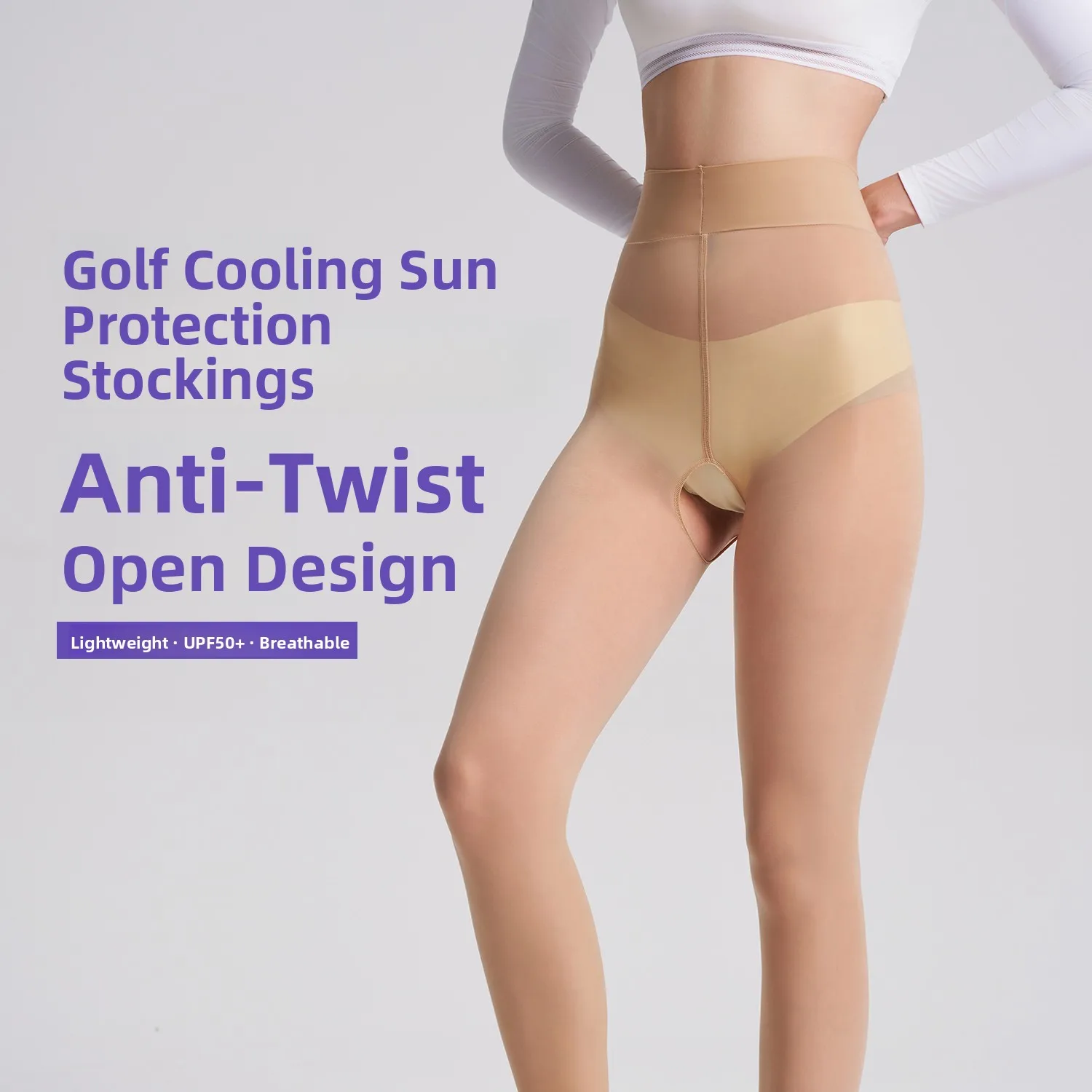 pantaloni-da-golf-da-donna-in-seta-ghiacciata-aderenti-per-sport-all'aperto-protezione-solare-traspiranti-abbigliamento-da-golf-per-esterni-vestibilita-aderente-modello-regolare
