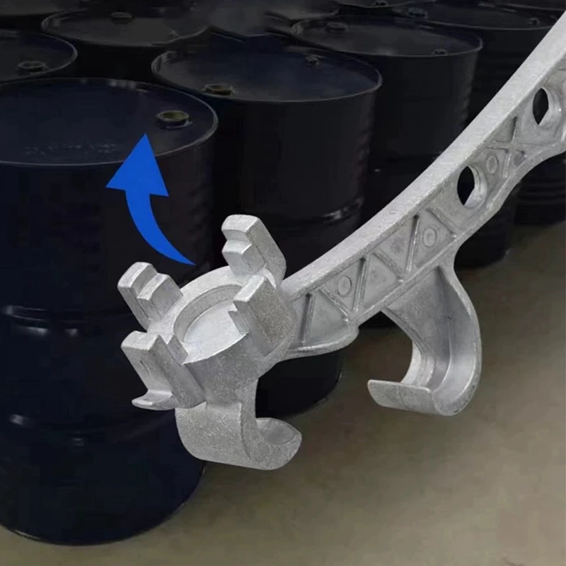 ABNO-อลูมิเนียมโลหะถังเปิดเงินถังฝาปิดประแจแกลลอนที่เปิดถังสําหรับถังสีBarrelฝาปิดสามารถเปิด