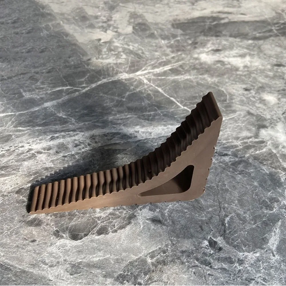 Safety Shock Absorbent Door Stoppers Door Protection Multi-functional Door Handle Stopper Anti-slip Door Wedge Home Door