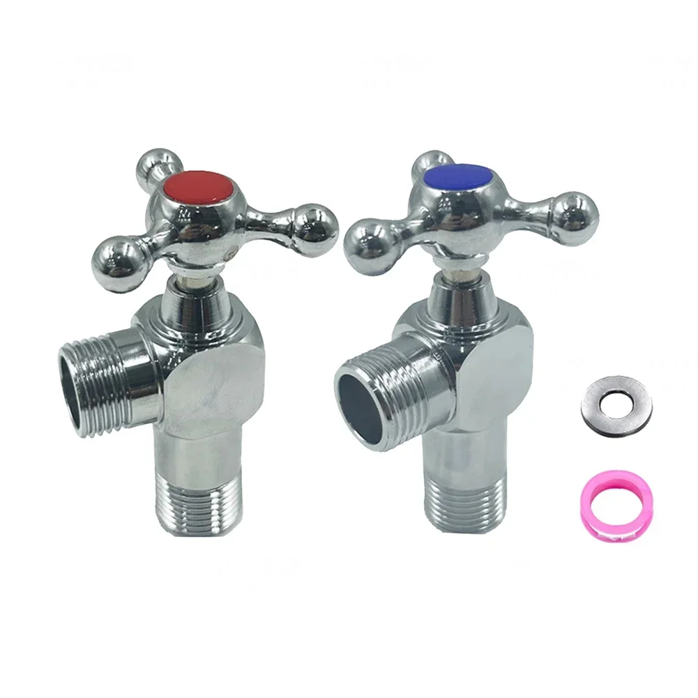 

Comfortable Handle For High-pressure Water Systems Angle Valve Four-point Valve Labor-saving Large-diameter Outflow