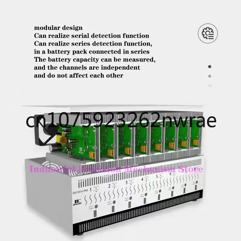 

DT2010 8-way 10A Ni-MH lithium battery charge and discharge capacity test and balance repair instrument