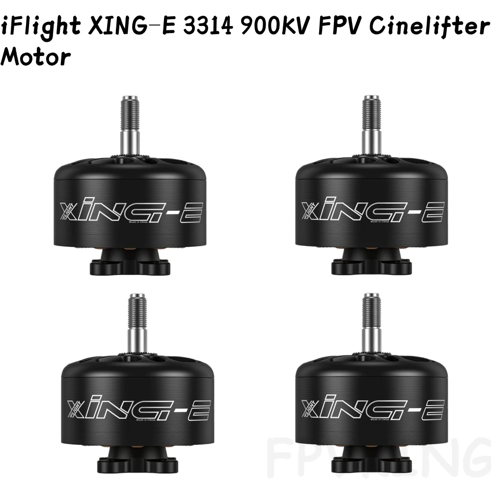 

iFlight XING-E 3314 900KV FPV Cinelifter Motor - 1/2/4 Pcs Options for FPV Drone Builds