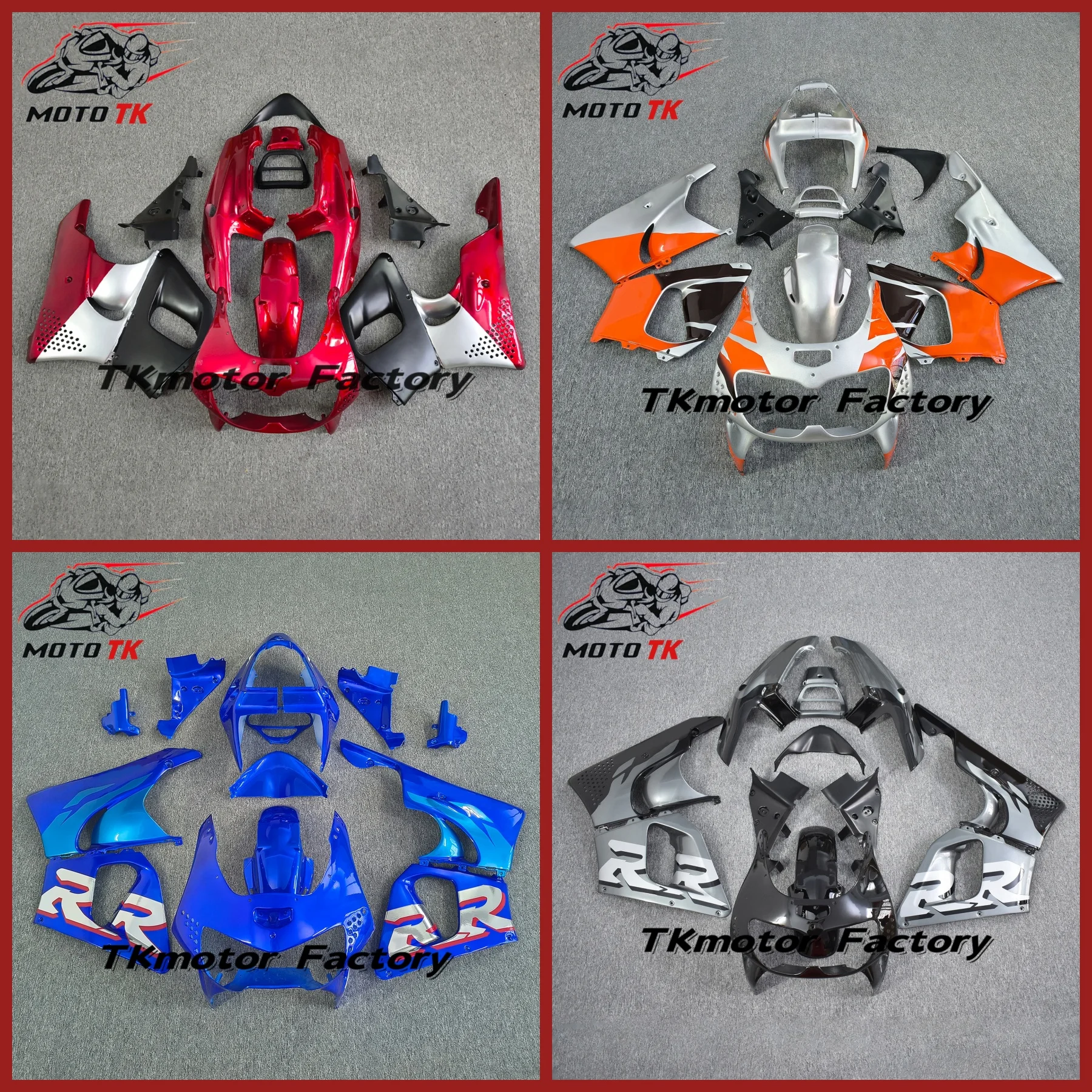 Motorcycle Aftermarket Fairing Kit For Honda CBR893RR 1996 1997 CBR900RR CBR 893 900 RR 97 Custom Painted Fairings Bodywork Set