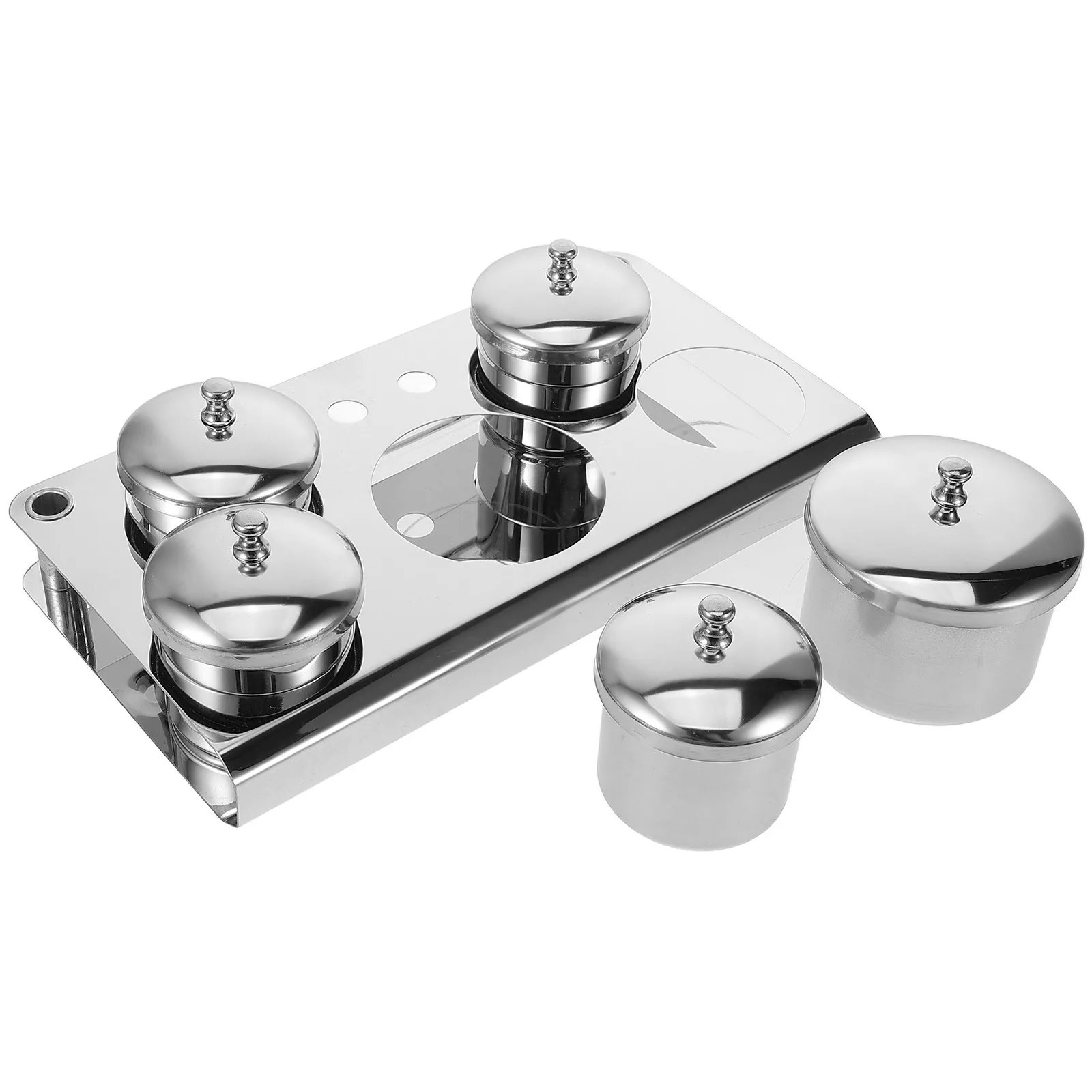 

Набор из 1 стильной многофункциональной чашки для маникюра из нержавеющей стали, аксессуар для нейл-арта, прост в использовании, для салона и дома