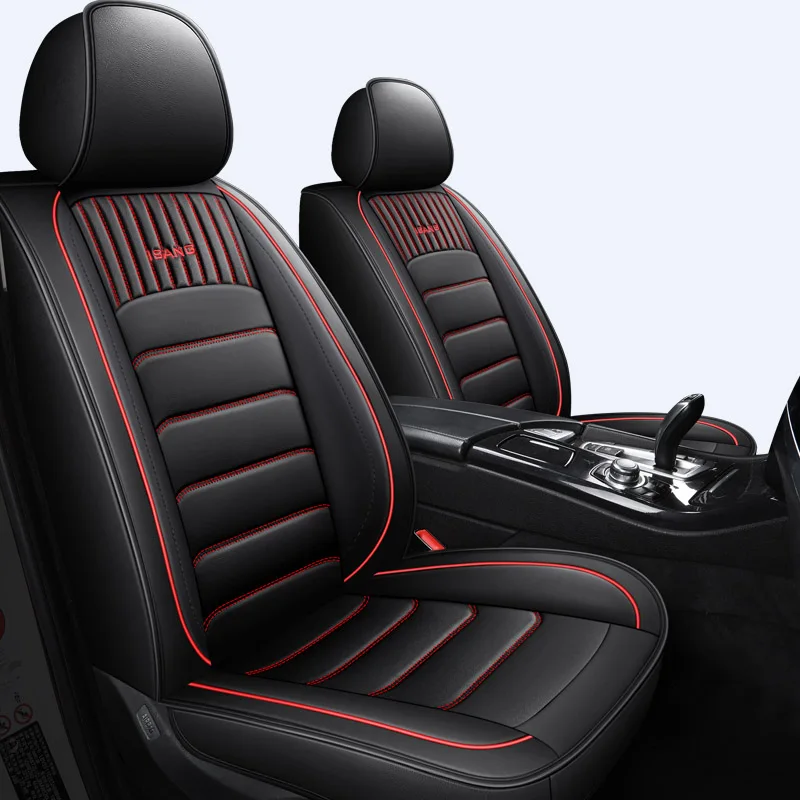 Four season universal wear-resistant leather seat cover, waterproof and wear-resistant car seat cover