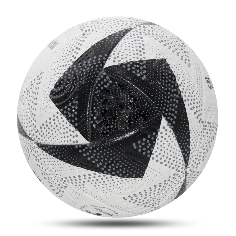 Palloni da calcio Formato professionale 5 PU Senza cuciture Resistente all'usura Allenamento Calcio Uomo Sport all'aria aperta Lega Pallone da calcio
