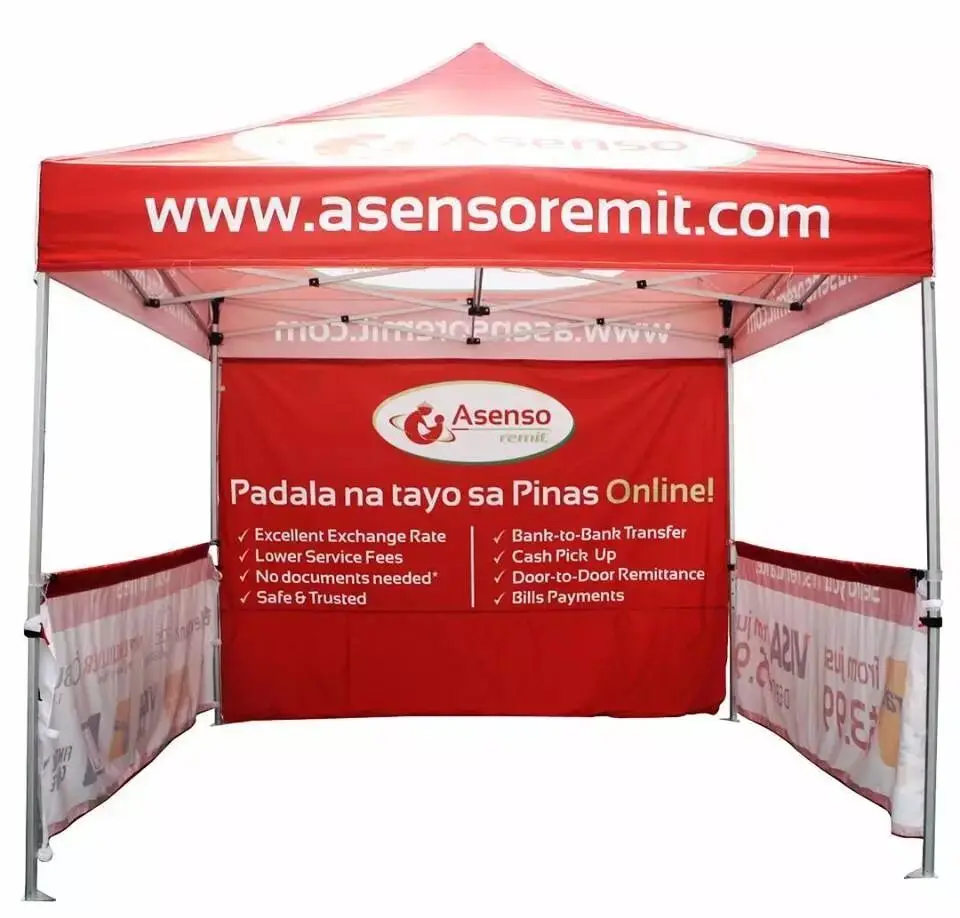 Outdoor Gazebo Tent 3X3 Promotion Customized Custom Canopy Tent Promotion