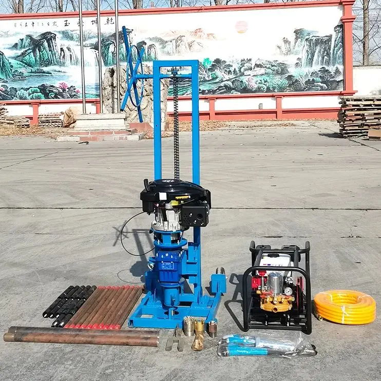 

Customized Backpack Drill Rig Petrol Diesel 15M Soil Rock Concrete Sampling One Man Lightweight Accurate Coring