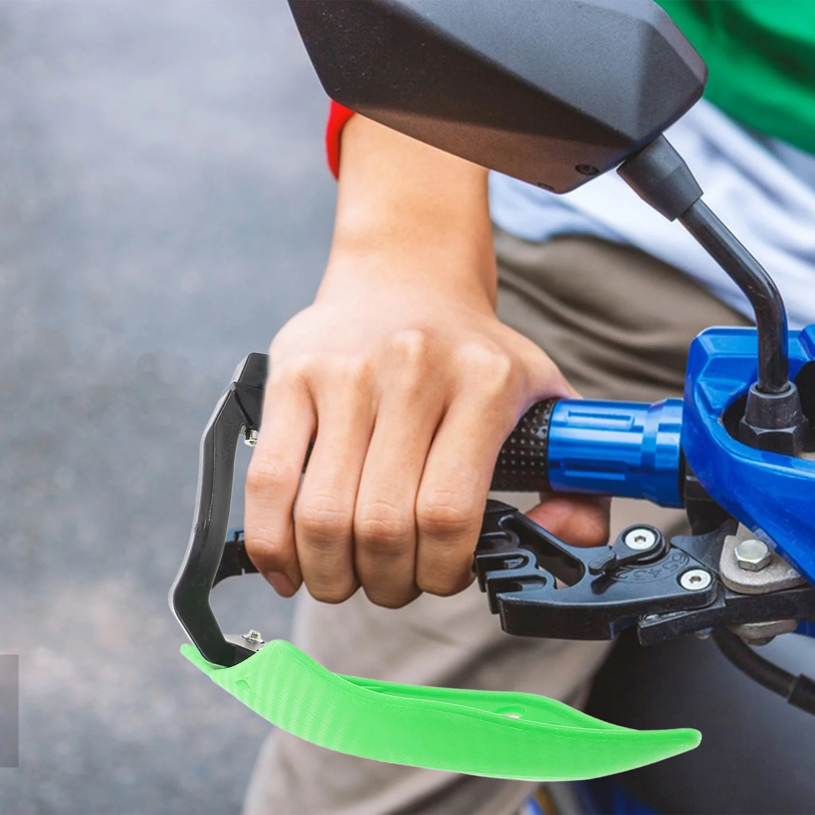 

1Pair Universal Motorcycle Handguards Handlebar Protection Crash Proof Wind Deflector for Dirt Bike Atv Offroad