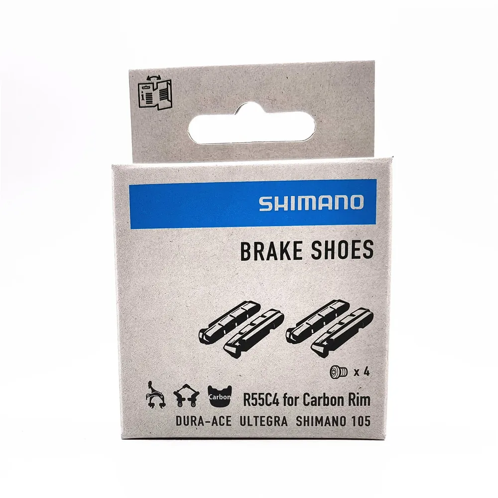 SHIMANO R55C4 Road Bike Brake Shoes For Aluminium Alloy&Carbon Rims Dura-Ace/Ultegra/105