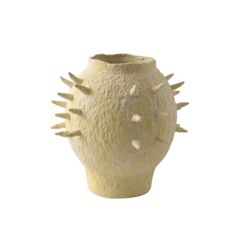 antique ceramic vase ornament Nordic retro art dried flower device model room living room desktop jewelry