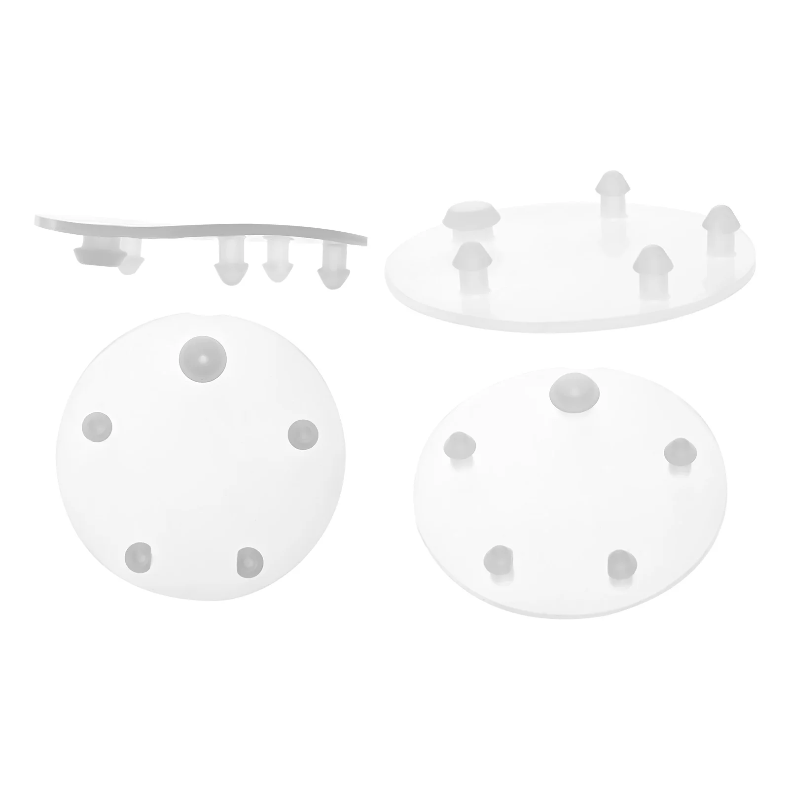 

4pcs Replacement for Vormax Toilet Tank Flapper Seal Gasket Silicone Toilet Flapper Seal fit American Standard 7381424-100.0070A