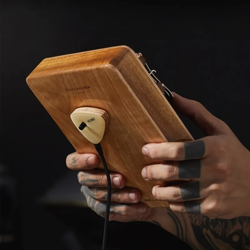 Многофункциональный портативный гитарный звукосниматель, минималистичный гитарный звукосниматель из кленового дерева, удобные инструменты для практики гитары