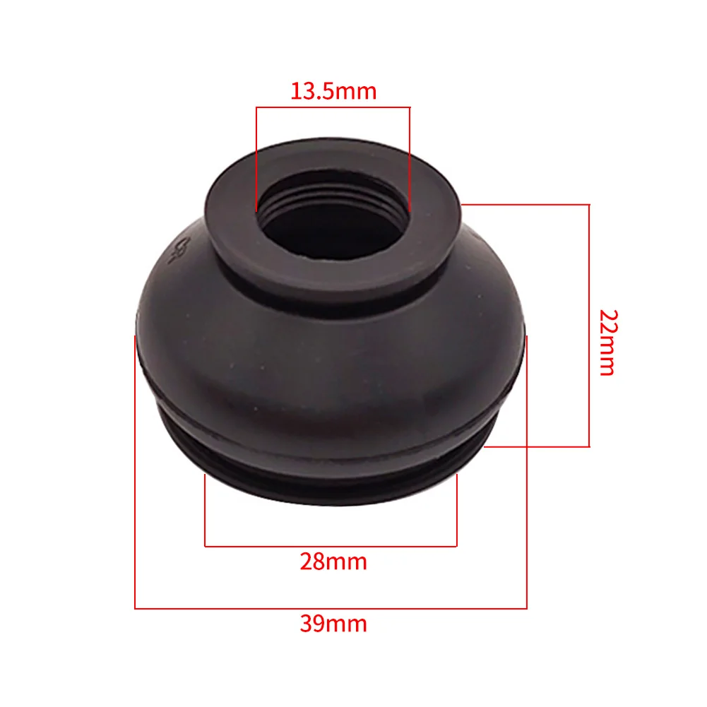 2pcs/set Dust Boot Covers Auto Accessories Ball Joint Boots Black High Quality Hot Sale Parts Popular Rubber High Quality