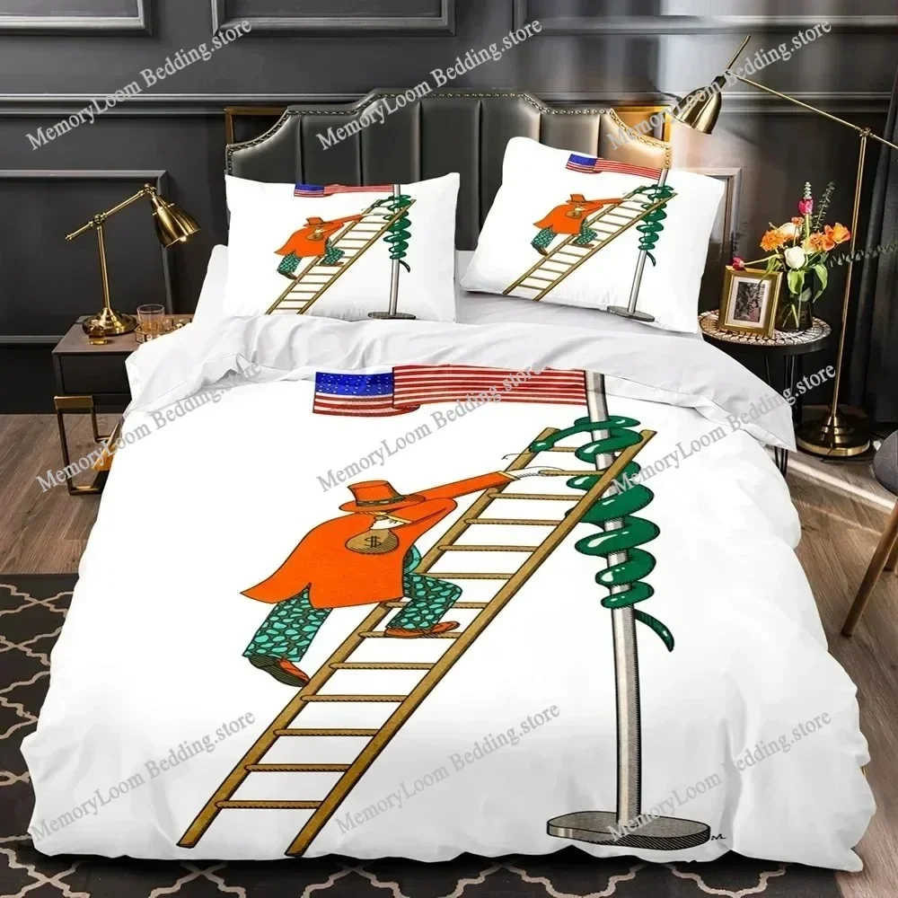 3D Print The Rise Cartoon Bedding Set Duvet Cover Bed Set Quilt Cover Pillowcase Comforter king Queen Size Boys Adult Bedding