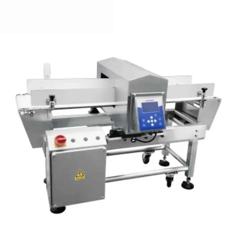 Customized Food Grade Metal Detection System High Sensitivity Conveyor Type Detector For Powder Solid Food Products Inspection