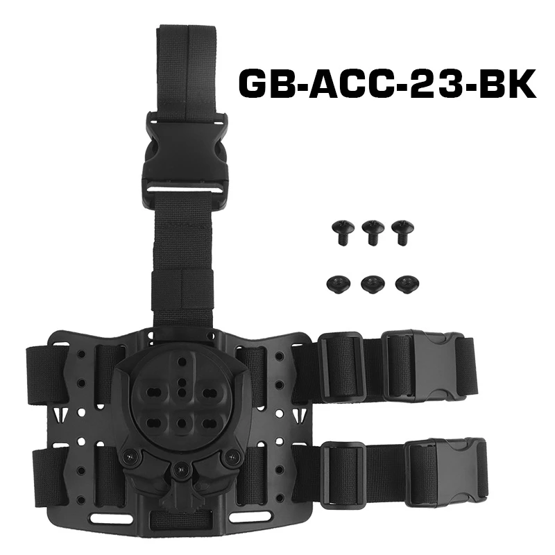 Funda de muslo táctica modular – Thigh Rig 360° compatible G17 M9 PX4 - imagen 3