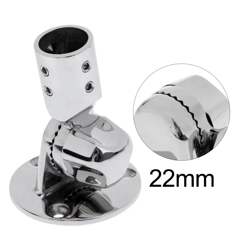 marine-316-stainless-steel-180-degree-adjustable-antenna-mount-with-round-base-holder-for-boat-parts-accessories-hardware