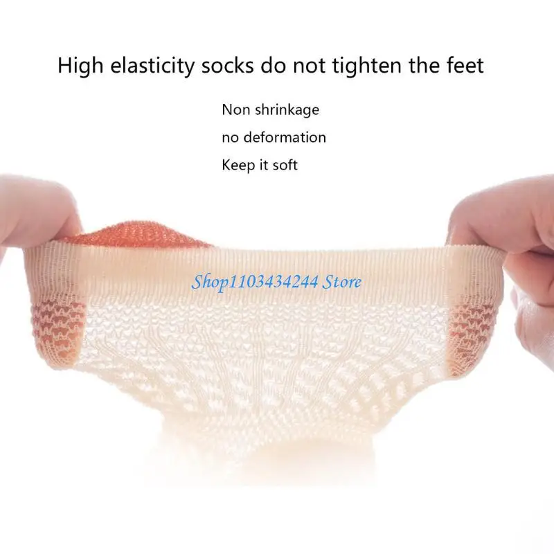

5 Pairs Kids Socks Ankle Socks Mesh Socks for Toddlers Infant Newborns Soft Breathable Cotton Socks Thin Mesh Socks