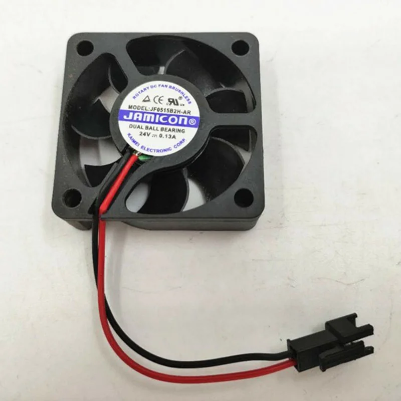 

M New JAMICON JF0515B2H-AR DC 24V 0.13A 2-wire cooling fan#QW