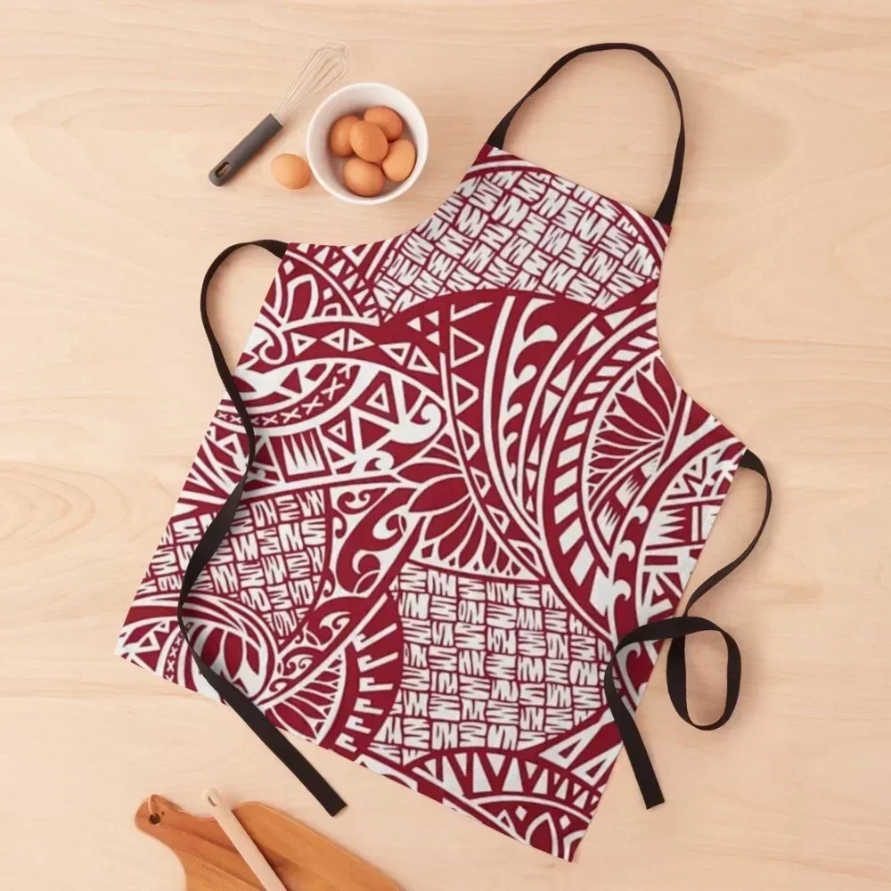 

Tribal polynesian print Apron Kitchen accessories christmas kitchen cloths Women Kitchen New year's Apron