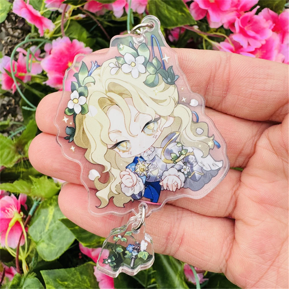 Game Identity Ⅴ Frederick Kreiburg Composer Andrew Kreiss Grave Keeper Cosplay Costumes Key Chain Keychain Accessories Pendant