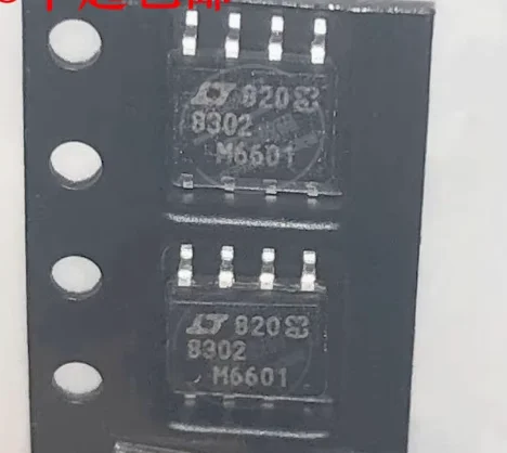 6 peças lt8302is8e lt8302hs8e lt8302es8e sop-8 100% novo chipset original ic componente eletrônico smd