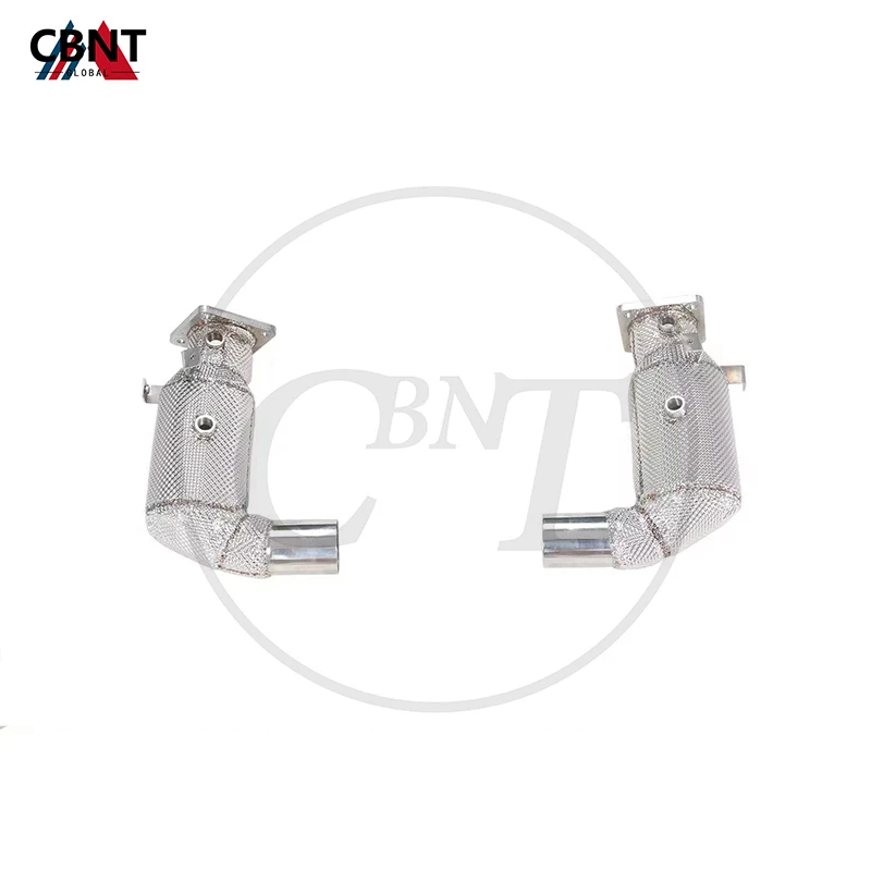 

CBNT Catted/Catless Downpipe Exhaust Headers SS304 Tuning Exhaust-pipe for Porsche 911 991.2 Turbo/Turbo S 3.8T 2017-2019