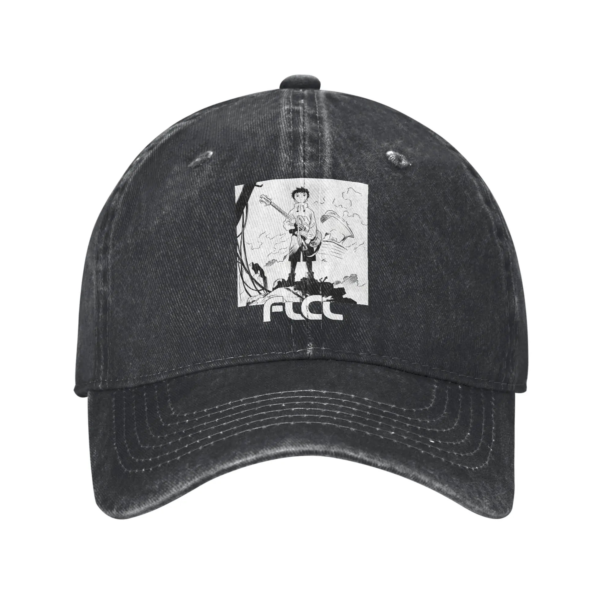 FLCL Fashion Baseball Cap  Relaxed Fit Men's Hats  Bar Visit Men's Hats
