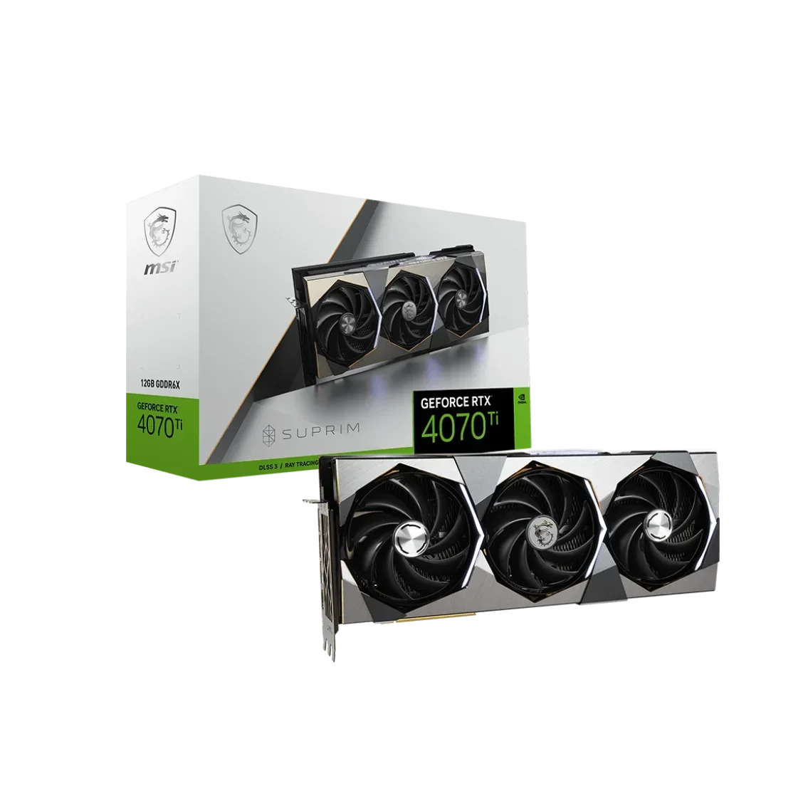 Новая игровая видеокарта RTX 4070 Ti SUPRIM 12G GDDR6X, графический процессор RTX 4070 Ti