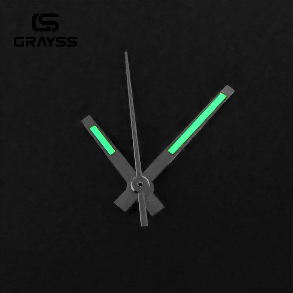 High-quality DJ Hands Super Lume Watch Hands for NH35 NH36 NH38 NH70 NH71 NH72 4R35 4RS6 Silver Watch Accessories DIY image 5