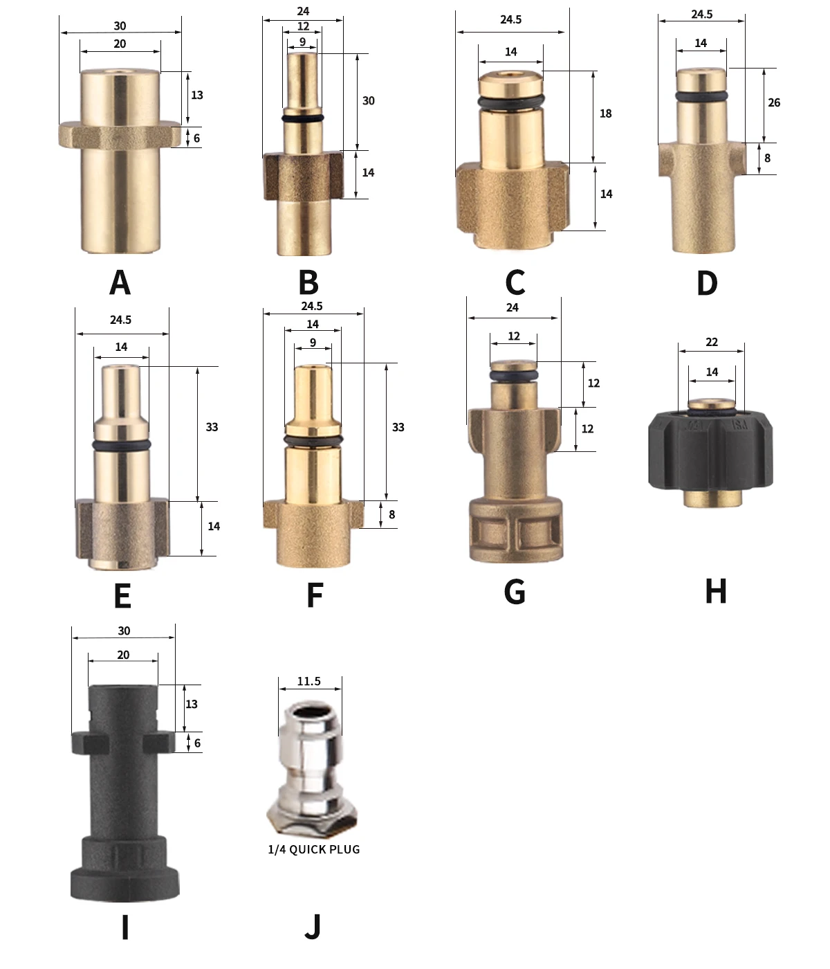 High Pressure Soap Foamer Snow Foam Lance Foam Nozzle Generator For Karcher Bosch Elitech Lavor Pennik Sink High Pressure Washer