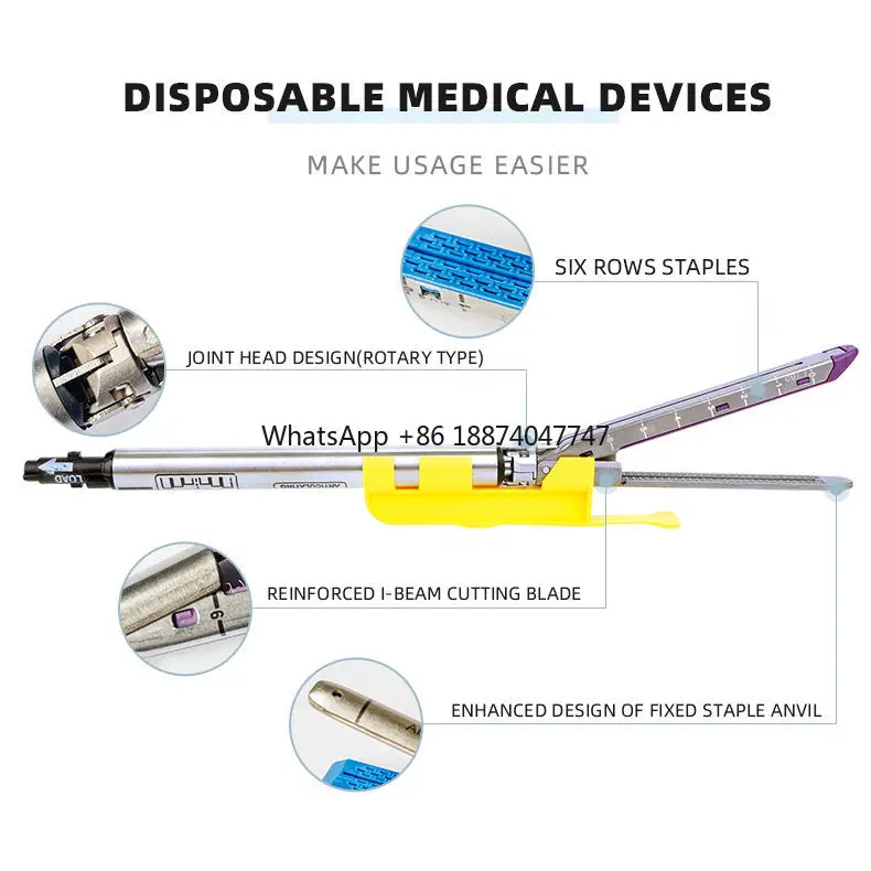 Medical instrument Disposable Endo Linear Cutter Stapler Reloads for Laparoscopic Surgery with Reloading Cutting Stapler