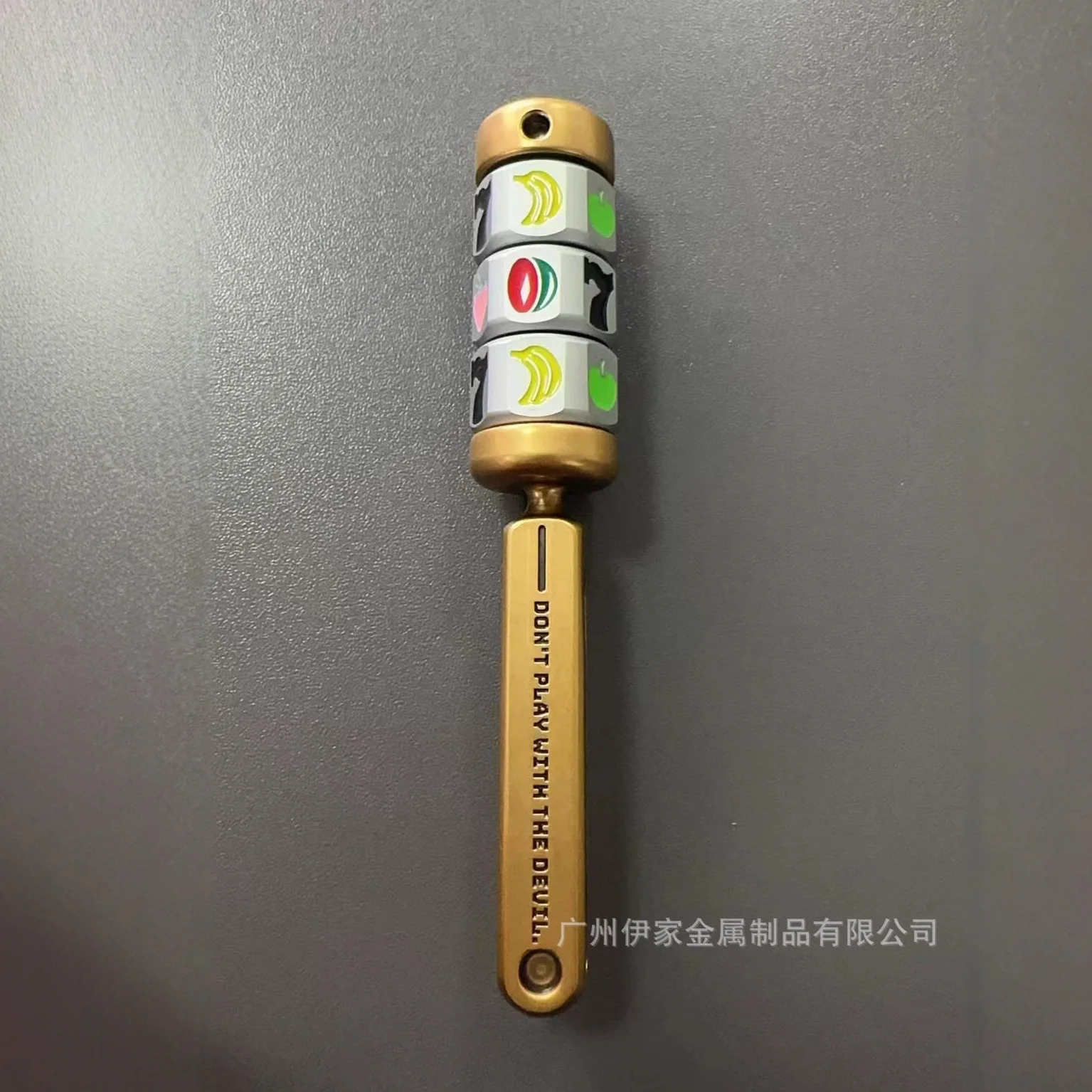 EDC entertainment decompression toy push card fruit slam lucky dial wheel fingertip gyro blind box decompression artifact metal