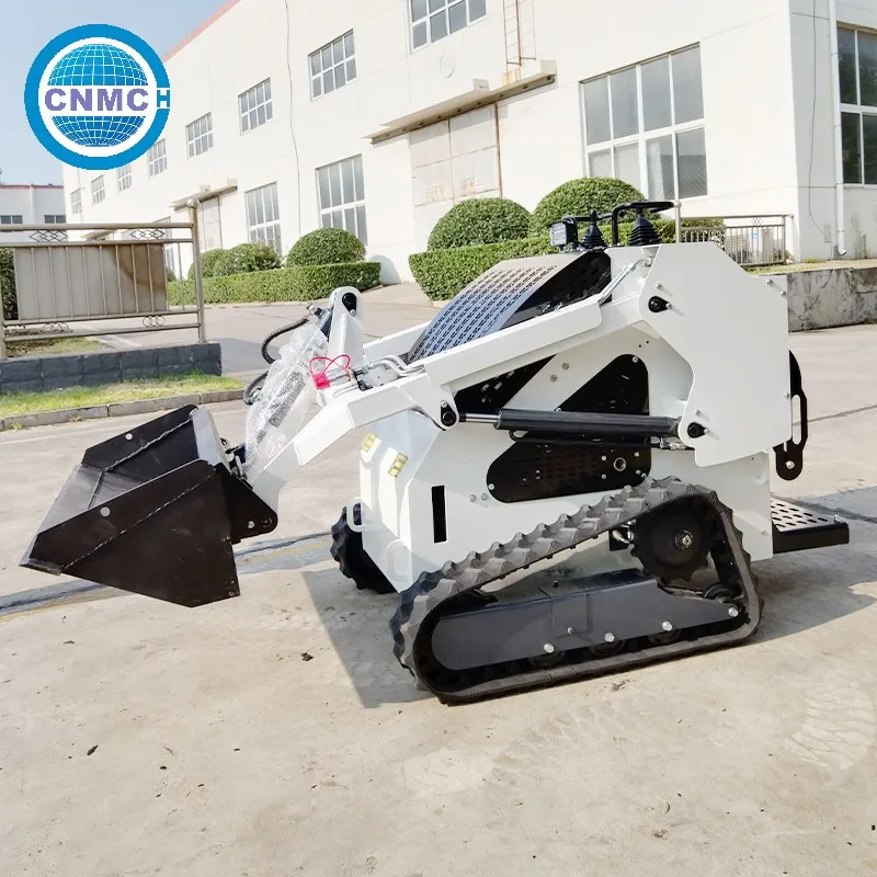 

CNM-480 Crawler Skid Steer Loader Compact Stand-on Mini Skid Steer Loader CE EPA Certified Customized Skid Steer for Farm