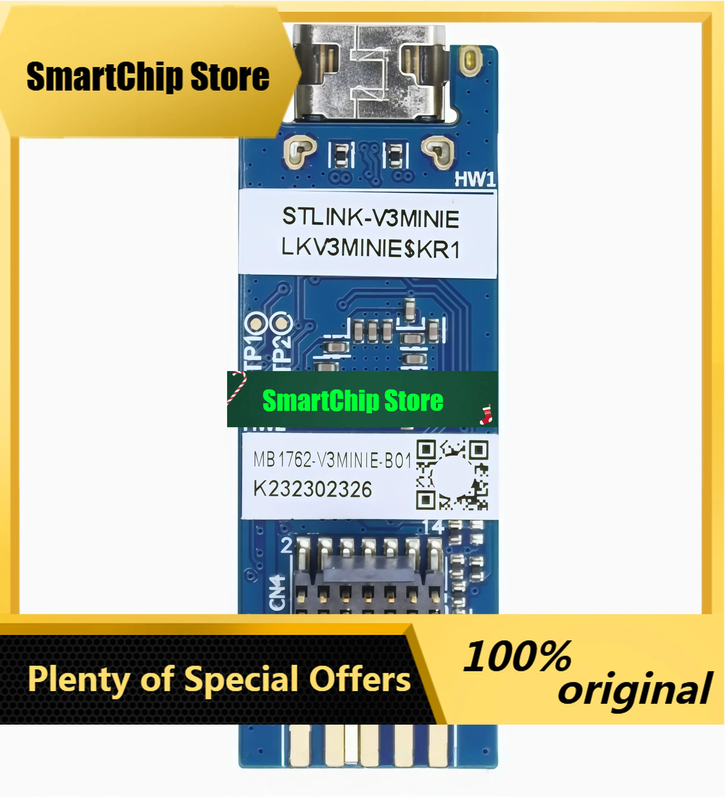 SmCpSTLINK-V3MINIE Simulator Downloader STM32 Mini Probe Online Debugger Programming STLINK-V3SET STLINK-V3PWR STLINK-V3MINI Ada