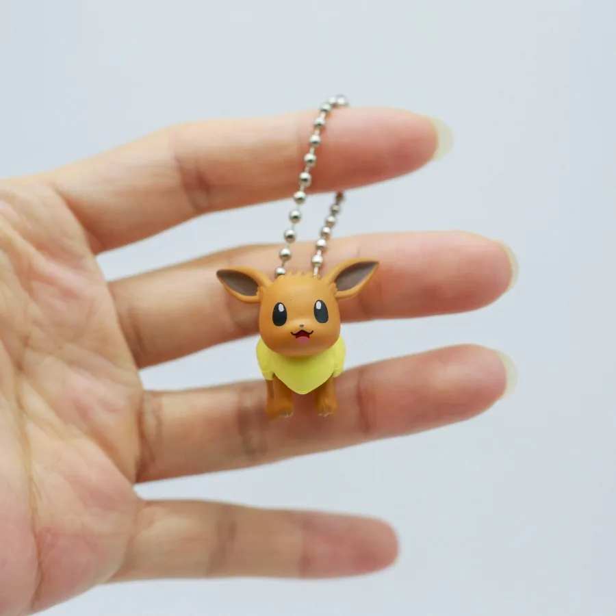 새로운 오리지널 포켓몬 실비언 플레어언 졸테온 바포리온 이브이 블라인드 박스 비즈 체인 펜던트 애니메이션 상품 생일 선물 트렌디 장난감
